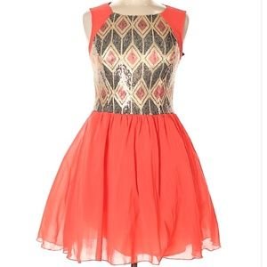 Little Mistress sequined cocktail dress